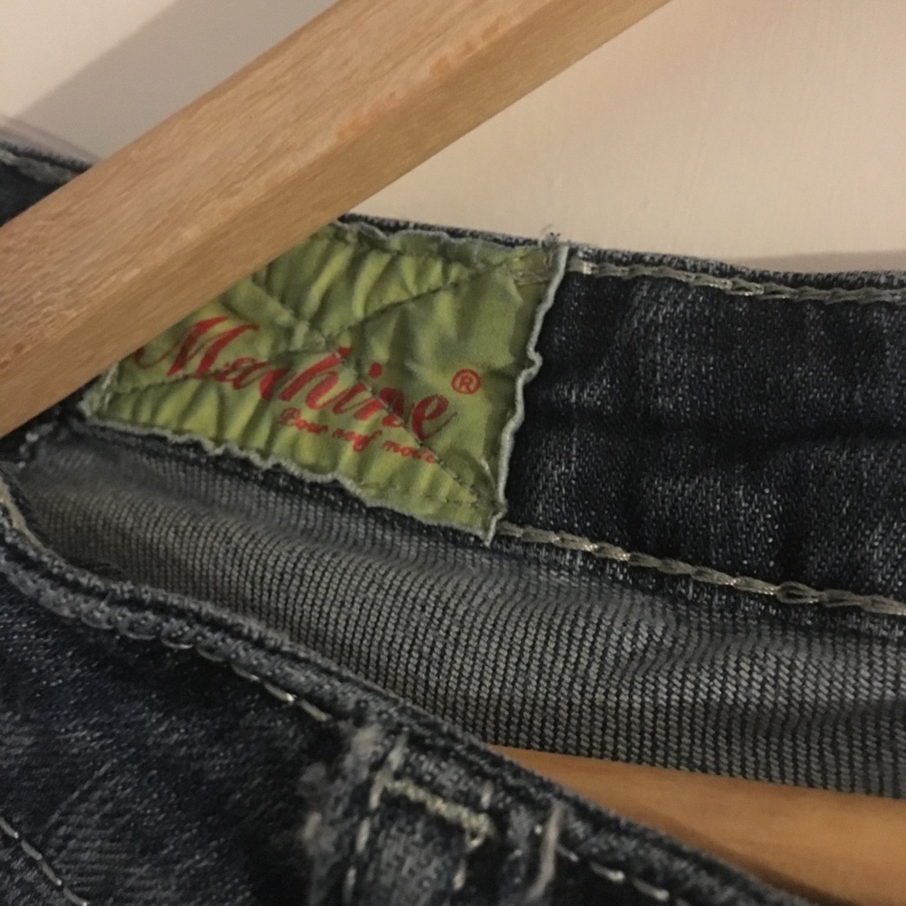 Machine Ripped Jeans with Lace - Picture 4 of 6
